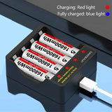 AA AAA rechargeable battery 1.5V lithium battery long life for Mouse Flashlight Fan Game Machine electric toy