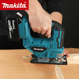 Makita DJV182 18V Cordless Jigsaw 300W 0-2700rpm 80mm Stroke ±45° Bevel Cut Power Tool for Wood Plastic Metal Cutting