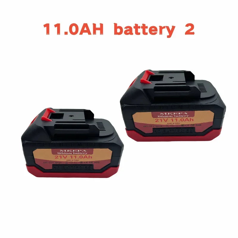 21V 11.0Ah/19.0Ah22.0Ah New Large Capacity Electric Tool Battery Replacement, Suitable for Makita Electric Screwdriver Drill