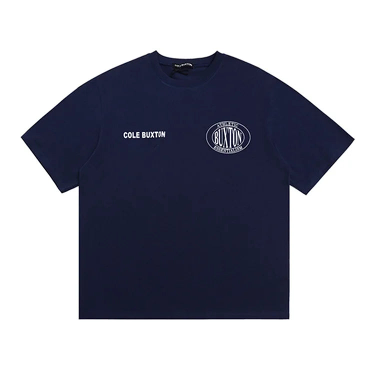 Classics Cole Buxton Simple Short Sleeve Men's Couple Ins Spring and Summer Loose Trend T-Shirt Women's CB Short Sleeve