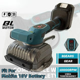 Digital Display for Efficient Floor Wall Tile LayingTool Makita Electric Tile Leveler 10000rpm Vibration Frequency 8Gears7500mAh