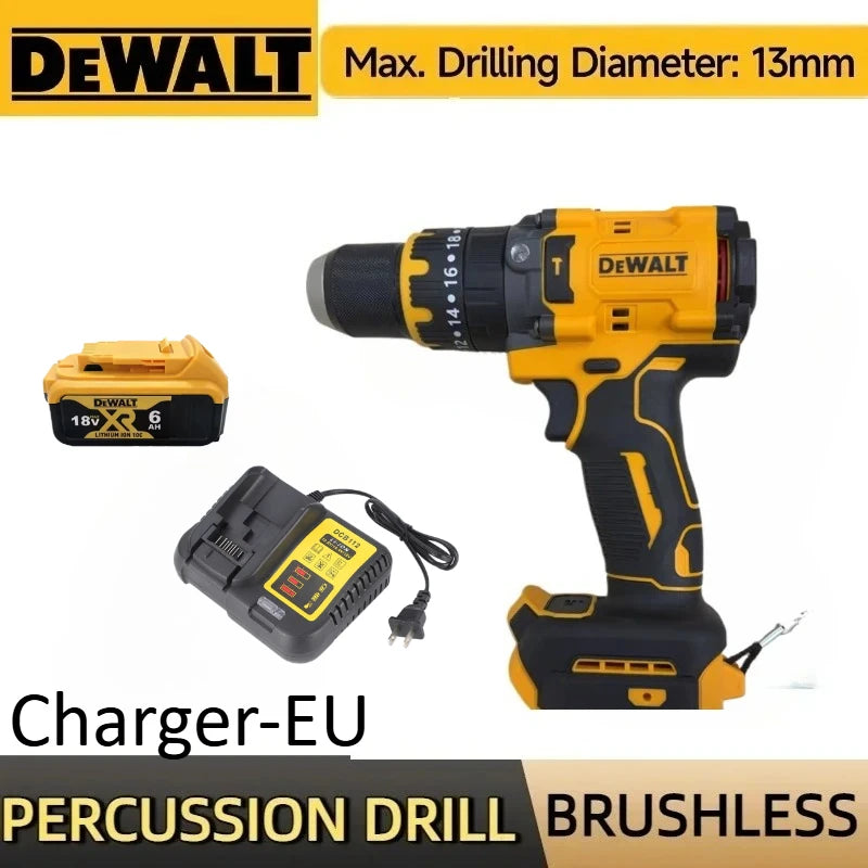 DEWALT Brushless Cordless Rechargeable Electric Power Tool  DCD791 Compact Drill Screwdriver Multi Functional For DEWALT Battery