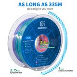 GEEETECH 5Rolls 3D Silk PLA Filament 1Kg/roll 1.75mm Spool Wire For 3D Printer Material,Vacuum packaging,Safety
