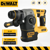 DEWALT DCH273 20V Brushless Rotary Hammer 2.1J Impact Energy 360° Handle 6.0Ah Battery for Concrete Brick Stone Drilling