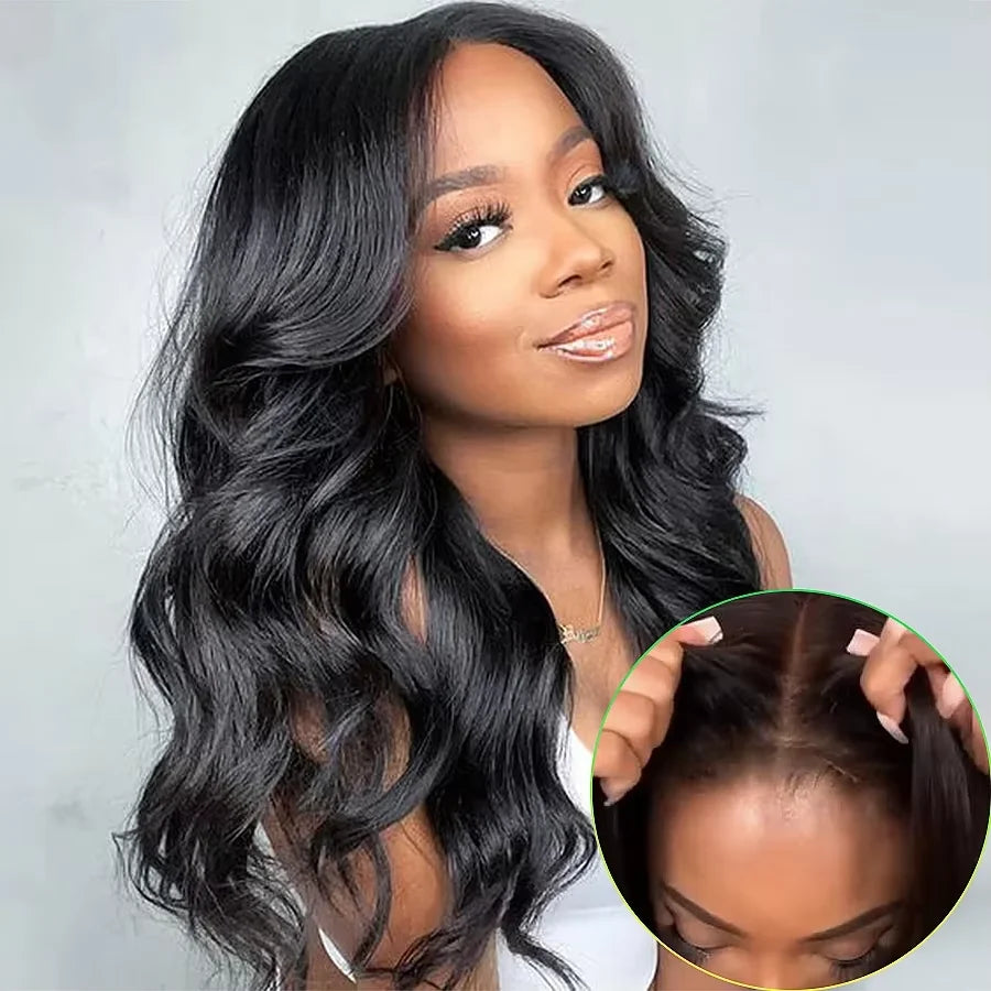 5x5 Pre Cut Hd Lace Closure Wigs Glueless Wigs Human Hair Ready To Wear Body Wave Lace Front Wigs Human Hair For Women