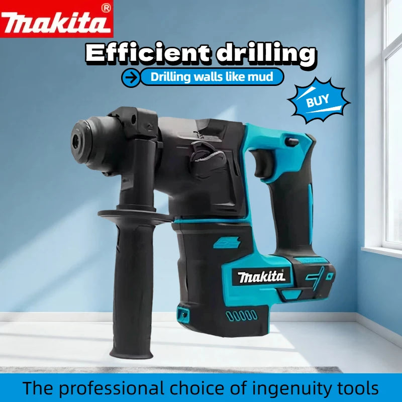 MakitaHR140D18V brushless lithium battery hammer: Hardcore power, easily handling complex working conditions