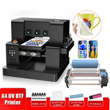 A4 UV Printer UV DTF Impresora A4 For Epson XP600 L805 UV DTF Transfer Film Printing Machine For Phone case Glass Acrylic Print