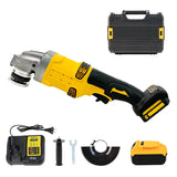 2026 Suitable for DEWALT brushless lithium battery angle grinder 125 high power wireless charging grinding wheel DC model 418