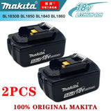 Makita Original DC18RC Li-ion Battery Charger With LED Display 14.4V 18V Bl1830 Bl1430 Dc18Ra Electric Power DC18Rct 3A Charging