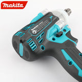 Makita DTW300 18V Brushless Impact Wrench – 1/2" Drive, 330 N·m Torque, 4-Speed, Compact 144mm, Auto-Stop, LED