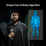 Creality 3D Scanner CR-Scan Raptor Blue NIR Light 0.02mm Accuracy 60FPS Anti-Shake Tracking Scanning Color Scanner for 3D Printe