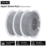 Creality Hyper PLA RFID Filament 1.75mm 1KG High-speed Printing Comes with A Built-in Chip To Recognize Colors for K2 Plus Combo