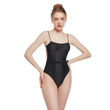 Volagor UV Permeable One Piece Monokini Side Cut Out Tan Through Swimwear Women Tanning Bathing Suit No Tan Lines