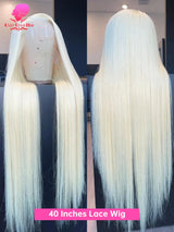 38 Inches 220 Density 360 Lace Frontal Wigs Straight Lace Frontal Wig