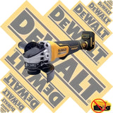 High Power  DEWALT Lithium Angle Grinder DeWALT Multifunctional Industrial Cutting Polishing Machine with Side Push Switch