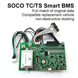 for Super Soco TS TC Lifepo4 Lithium Battery Management System Bms Original Replacement Smart BMS 17S 50A Ebike Motorcycle