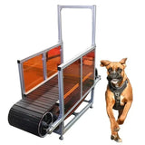 Dog Treadmill Machine in GYM Non-powered Pet Treadmill for Dog Training Slat Mill for Dogs Outdoor