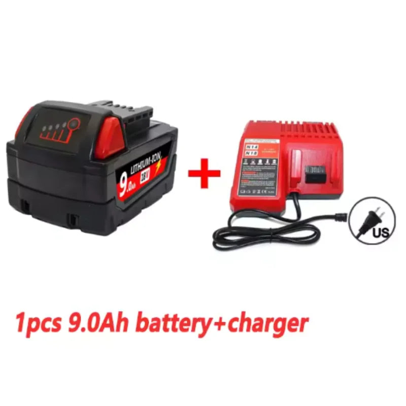 9.0Ah/12.0Ah/6.0A M18 18V Replacement For Milwaukee M18B5 XC Li-ion battery Charger, BR, 48-11-1815 2604-20 48-11-1850 charger