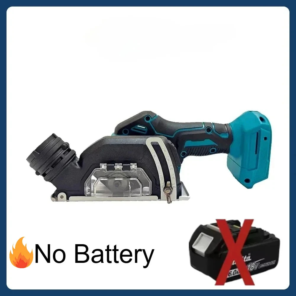Makita  3 Inch Cordless Electric Angle Grinder 19500RPM Cut Off Tool Tile Cutter for Wood Tile Plastic Tool For 18V Battery
