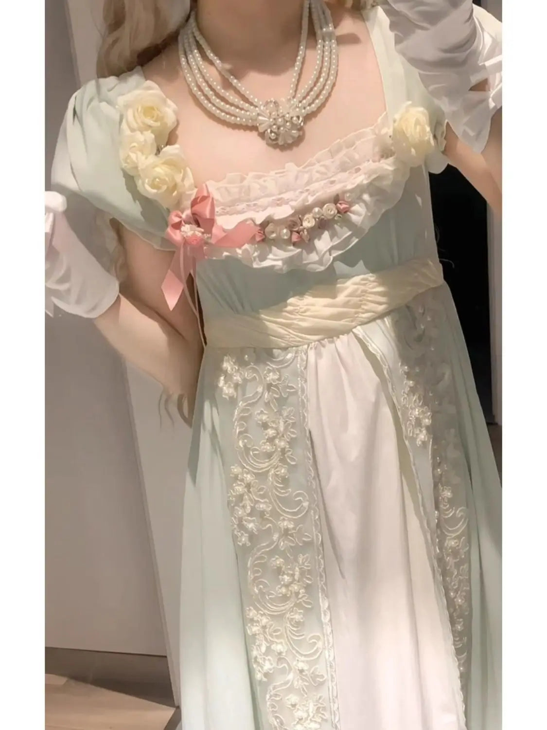 MAGOGO Green eco-style imperial lolita dress, Lolita princess dress