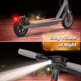 AOVOPRO ES80 350W Electric Scooter 10.5Ah 19mph Max Speed Smart APP Control 21miles Max Range Foldable E-Scooter for Adult
