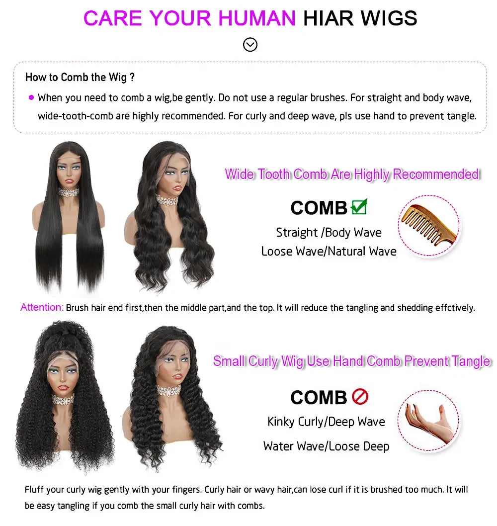 Burgundy Wig Human Hair 99j 13x6 Deep Wave Lace Front Wigs Human Hair