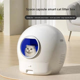 Intelligent cat litter box, a cat product with automatic cleaning and deodorizing functions, can eliminate odors，cat supplies