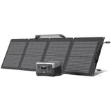 ECOFLOW Portable Power Station RIVER 2, 243Wh LiFePO4 Battery/ 1 Hour Fast Charging, 2 Up to 600W AC Outlets, Solar Generator