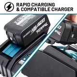 Genuine Makita 18V Battery 6ah,With Battery Indicator Rechargeable Makita Battery,BL1830 BL1840 BL1850 Power Tool Battery