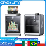 CREALITY K2 PLUS 3D Printer 600mm/S Speed with CFS Multi-Color Printing filament Box Auto Leveling Double AI Cameras 3D Printer