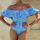 Sexy Women Two-Piece Bikini Set Women Push Up Floral Print Swimwear Sling Beachwear Swimsuit Party Brazilian Bathing Suit