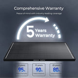 Renogy 200W ShadowFlux Anti-Shading N-Type Solar Panel, 12V 200 Watt Solar Panel 25% High-Efficiency, PV Module Power Charger