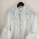 2025 New Victorian Sweet Lolita Dress Women Kawaii Cute Lace Ruffles Flower Wedding Bow Japanese Retro Elegant Princess Dresses