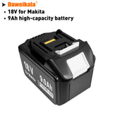 For Makita Original 18V 9Ah Li-Ion Rechargeable Battery 18v drill Replacement Batteries BL1850 BL1860B BL1830 BL1840 New