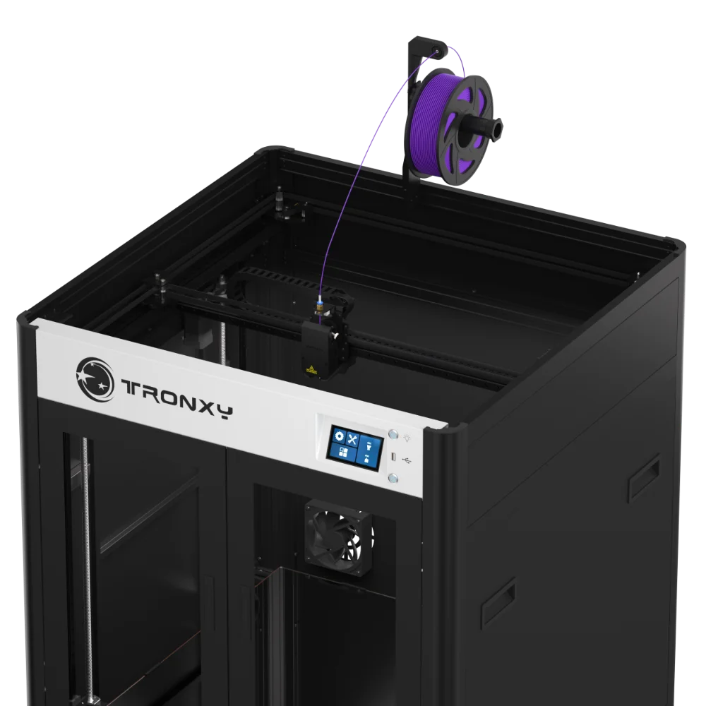 Tronxy VEHO 600 PRO V3 FDM 3D Printer Dual-axis guide Rail direct drive 3d Printer klipper firmware 600*600*600mm With Encloser
