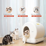 Automatic Smart Cat Litter Box Automatic Cleaning Cat Excrement Machine Fully Enclosed