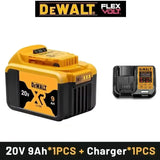 New 100% Original Dewalt 9.0Ah 20V/60V Power Tool Battery DCB206 DCB206 DCB205 DCB200 DCB203 For Dewalt power tool