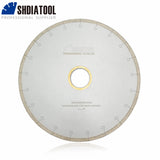 SHDIATOOL 1pc 300MM/12" Ceramic Blades With Hook Slot Diamond Saw Blades Tile Porcelain Cutting Disc Bore 60mm with 50mm washer