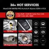 Autel MaxiCOM MK906 Pro MK906PRO Diagnostic Scanner Advanced ECU Coding Diagnostic Tool OBD2 Scanner PK MaxiSys MK906BT MS906