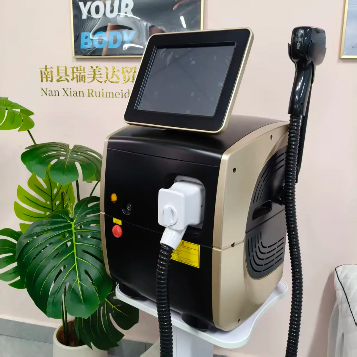 808nm Diode Laser Hair Removal -755/810/1064nm 3 Wavelengths, Ice Cooling, Painless & Permanent