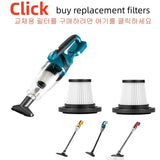 5 in 1 Handheld Electric Vacuum Cleaner 10000PA ,Portable Hand Vacuum Power Tool for Floor, Carpet, Car For Makita 18V Battery