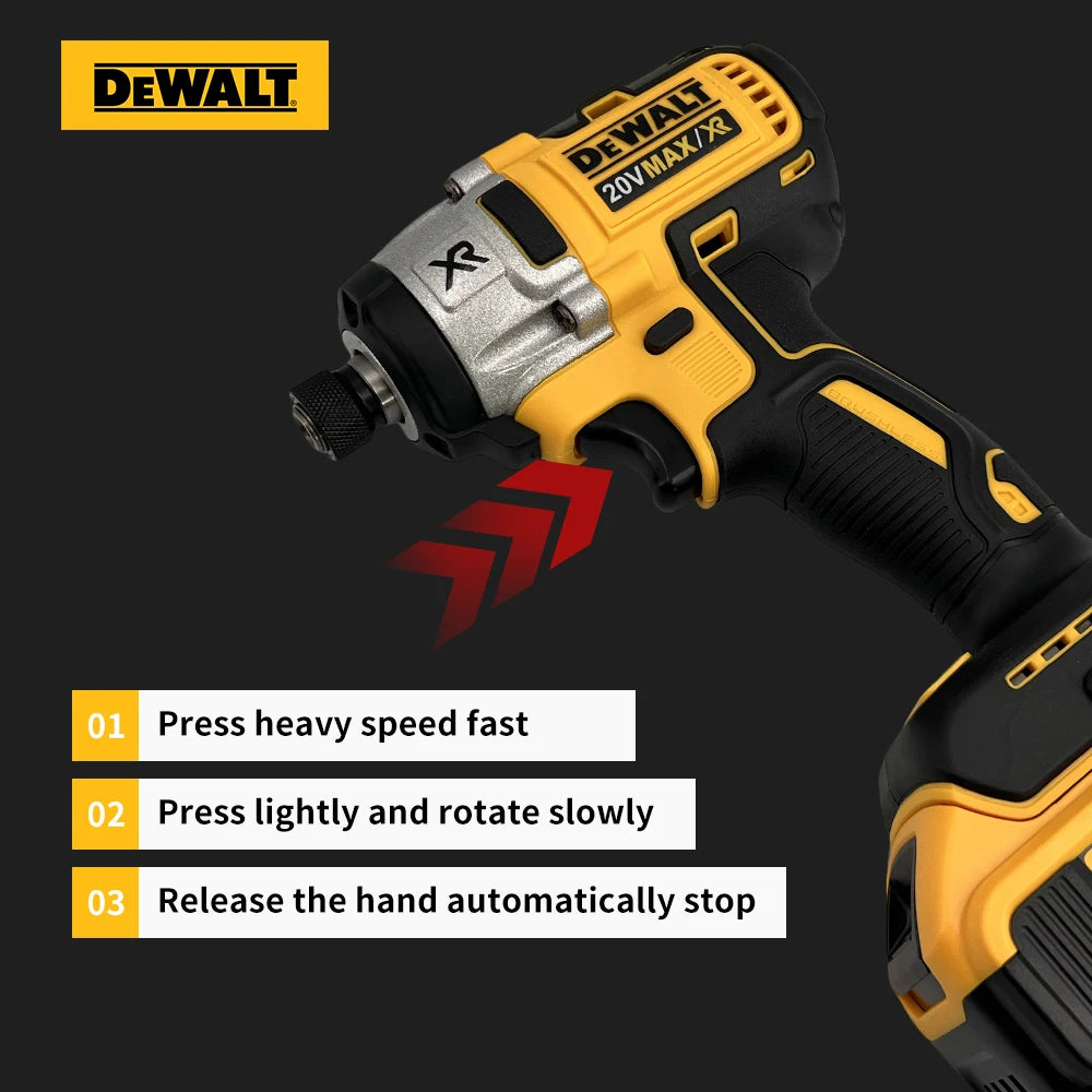 DEWALT DCD887 Wireless Brushless Electric Screwdriver Drill Tool