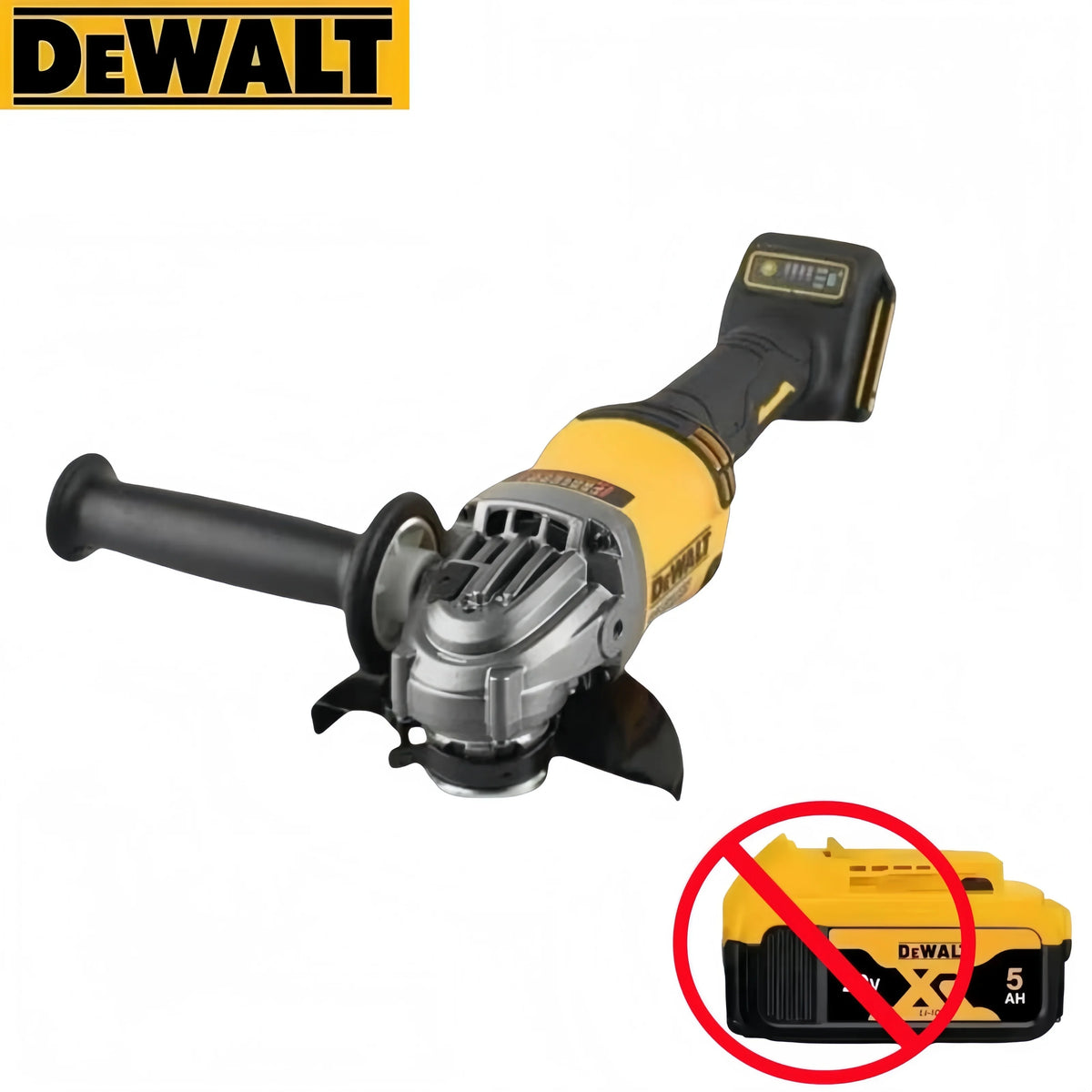 Dewalt Brushless Angle Grinder Polishing Cutting Tools 20V Lithium Battery Grinding Motor Power Machine