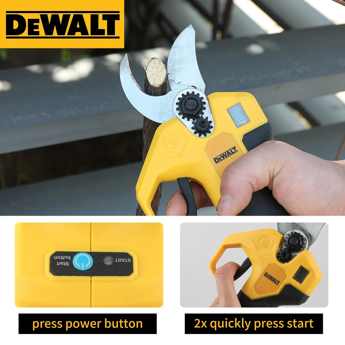 Dewalt MPP569 18V Brushless Cordless Pruning Shears:The Ideal Tool for Effortless and Precise Fruit Tree&Branch Trimming