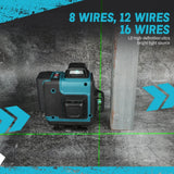 Makita SK701 Professional Laser Level Dual Mode Self-Leveling And Manual Slope Adjustment For Complex Layout Tasks tools