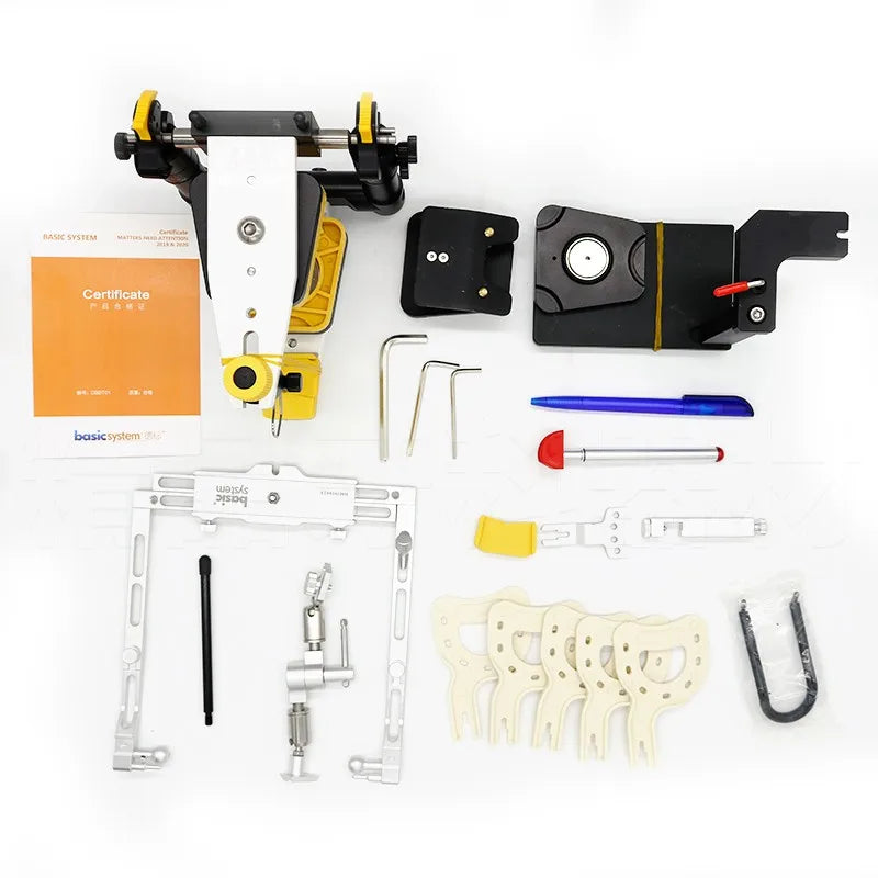 Articulador Dental Semi Adjustable Semiadjustable Articulator with Face Bow and Mounting Magnetic Plates