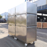Veterinary Cage Twelve Compartments for Pet Hospital Pet Cages Dog Cat Veterinary