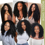 200 Density Burmese Curly Human Hair Wig Brazilian 7x6 13x4 13x6 HD Transparent Lace Frontal Human Hair Wigs for Women 40 Inch
