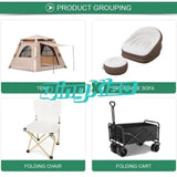 Automatic Inflatable Sofa Bed With Built In Pump Portable Foldable Lazy Air Mattress For Camping Tent Home Outdoor Use