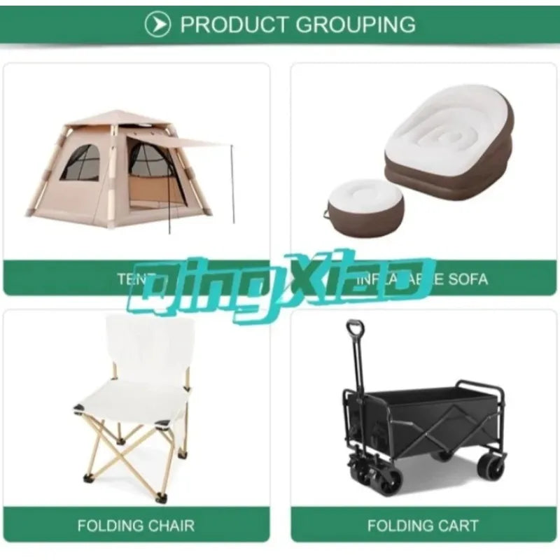Automatic Inflatable Sofa Bed With Built In Pump Portable Foldable Lazy Air Mattress For Camping Tent Home Outdoor Use